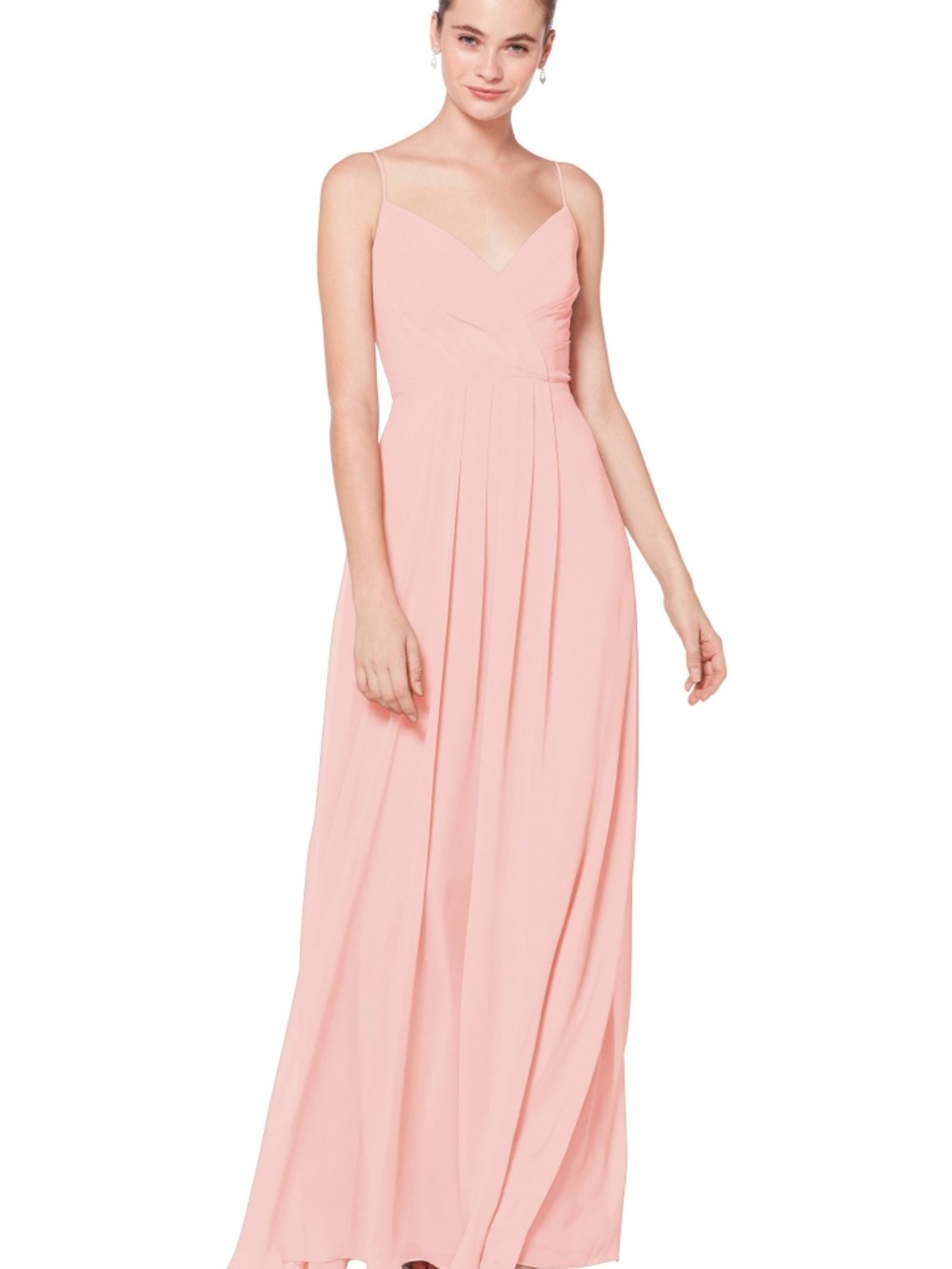 NWT BILL LEVKOFF GOWN FROST ROSE SIZE12